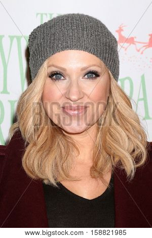 LOS ANGELES - NOV 27:  Leigh-Allyn Baker at the 85th Annual Hollywood Christmas Parade at Hollywood Boulevard on November 27, 2016 in Los Angeles, CA