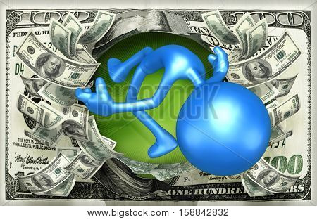 The Original 3D Character Illustration Expelled