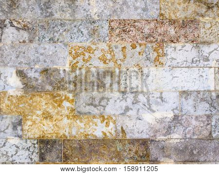 old brick wall decoration gray texture background