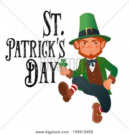 St. Patrick's Day. Vector illustration. Irish tradition holiday.