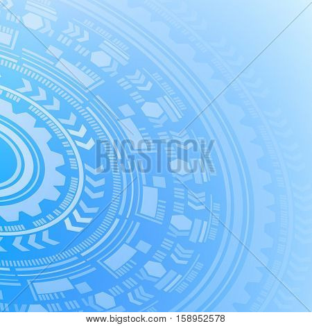 Abstract Background With Different Forms.