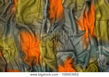 Abstract Background Made Of Cloth.
