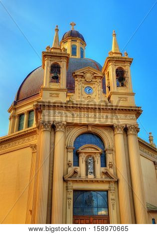 Church of San Gabriel and Santa Gema in Irun - Spain.