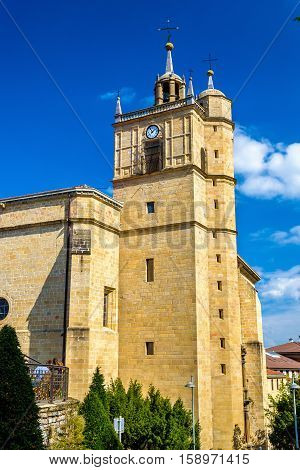 Junkaleko Andre Maria Church in Irun - Spain.