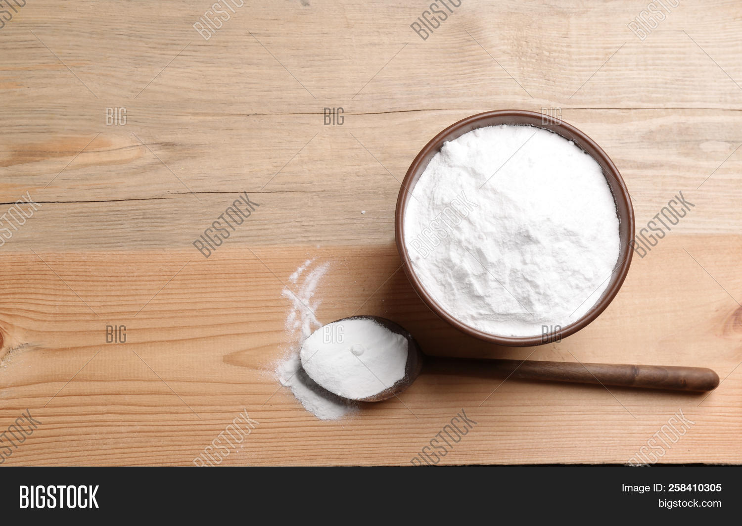 Bowl Spoon Baking Soda Image Photo Free Trial Stock Bowl Spoon Baking Soda Image Photo