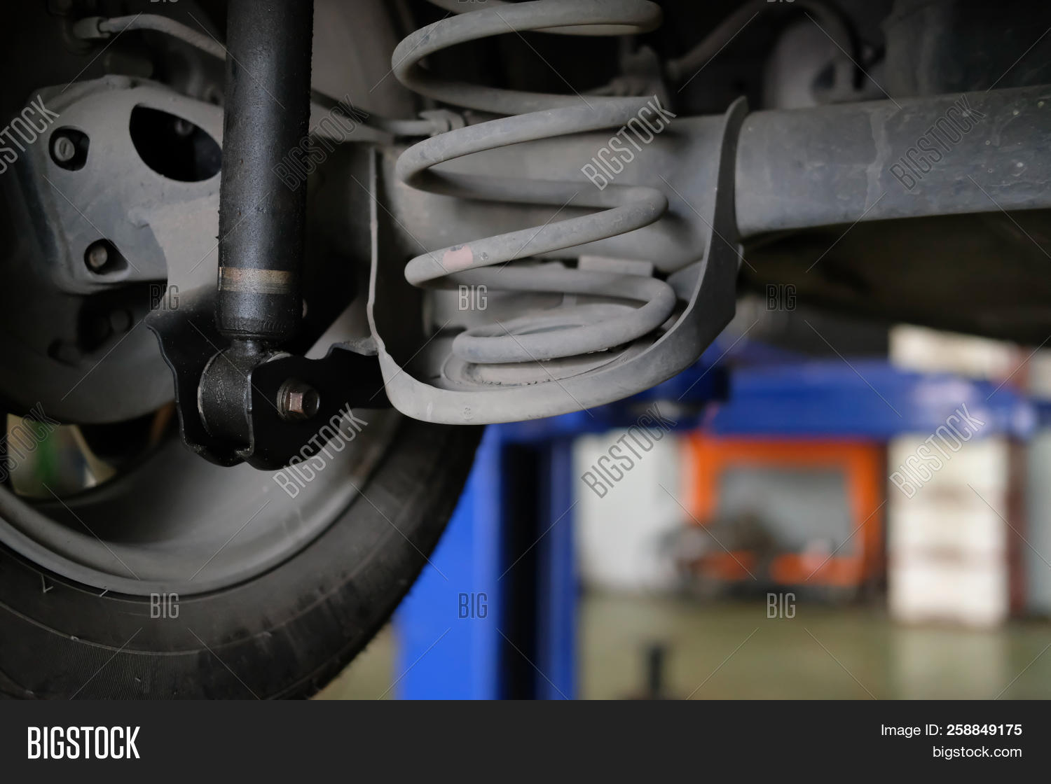 Damaged Rear Car Shock Image & Photo (Free Trial) Bigstock