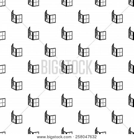 Facade Window Frame Pattern Seamless Repeating For Any Web Design