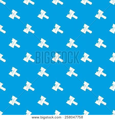 Big Sledgehammer Pattern Seamless Blue Repeat For Any Use