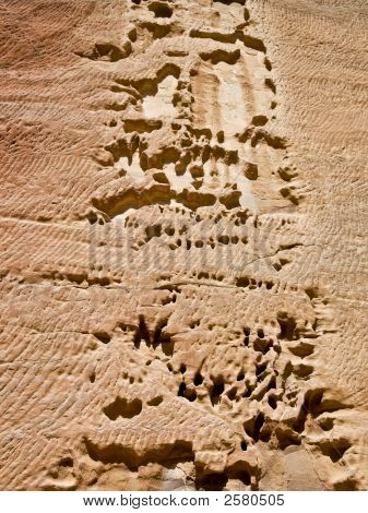 Tekstur i Petra, Jordan