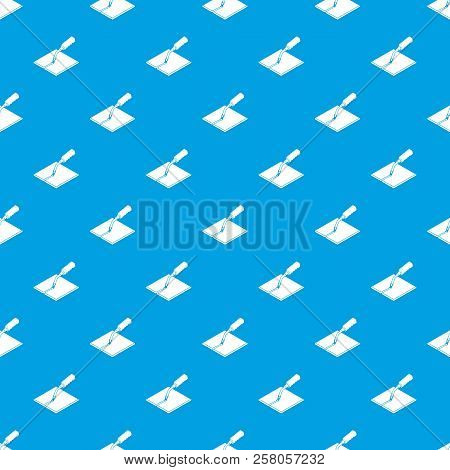 Welding Torch Pattern Seamless Blue Repeat For Any Use