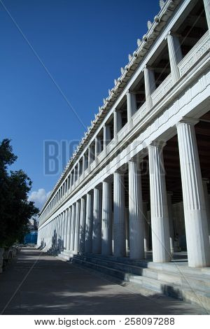 The Temple Of Hephaestus Or Hephaisteion Or Earlier As The Theseion, Is A Well-preserved Greek Templ