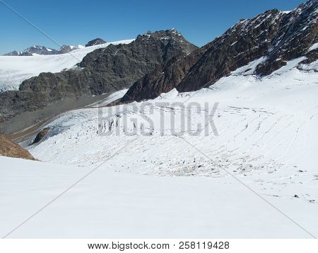 Beautiful Glacier Hike And Clim To Weisskugel Mountain