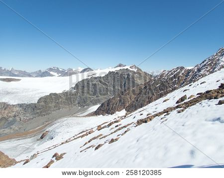 Beautiful Glacier Hike And Clim To Weisskugel Mountain
