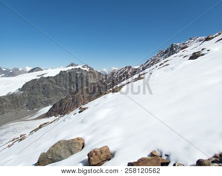 Beautiful Glacier Hike And Clim To Weisskugel Mountain