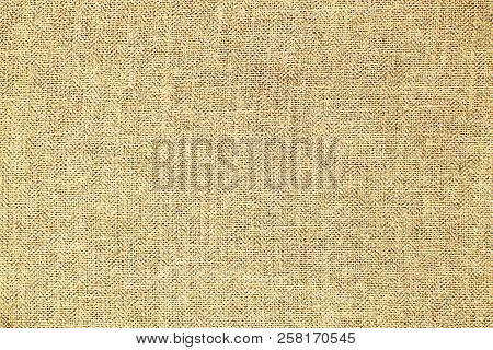 Natural Linen Material Textile Canvas Texture Background