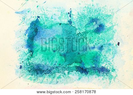Abstract Design Watercolor Picture Painting Illustration Background