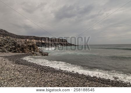 Beach in Puertito de Los Molinos, Fuerteventura, Canary Islands, Spain.