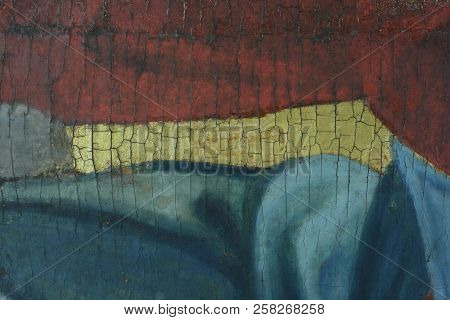 Restoration: Close Up Of A Painting Final Retouch