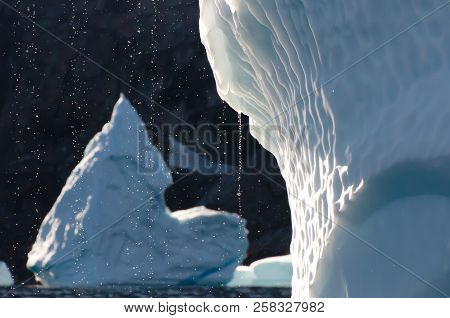 Icebergs Melting - Scoresby Sound - Greenland