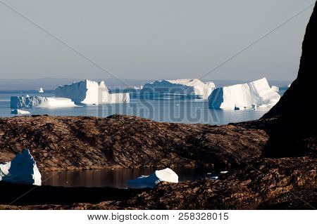 Icebergs Fjord - Scoresby Sound - Greenland