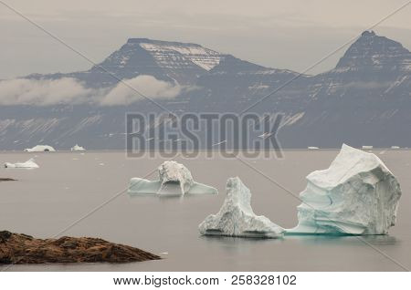 Icebergs Fjord - Scoresby Sound - Greenland