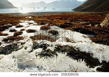 Ice Crystals - Scoresby Sound - Greenland