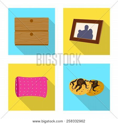 Vector Design Of Dreams And Night Icon. Collection Of Dreams And Bedroom Vector Icon For Stock.