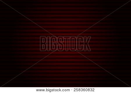 Abstract Striped Lined Horizontal Glowing Background. Scan Screen. Technological Futuristic Card Wit
