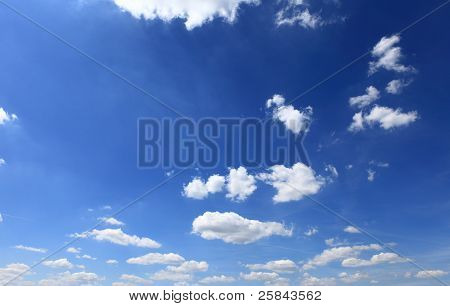 blauwe hemel