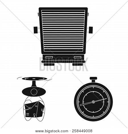 Vector Design Of Goods And Cargo Symbol. Collection Of Goods And Warehouse Vector Icon For Stock.