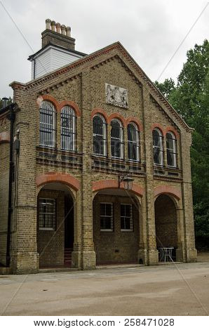 Exterior Of The Historic Prince Consort Library In Aldershot, Hampshire.  Founded By Prince Albert I