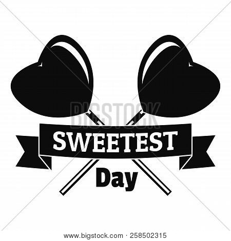 Sweetest Day Logo. Simple Illustration Of Sweetest Day Vector Logo For Web Design Isolated On White 