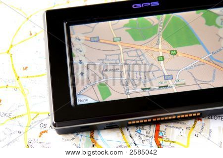 Gps และแผนที่