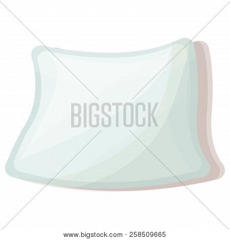 Soft Pillow Icon. Cartoon Of Soft Pillow Vector Icon For Web Design Isolated On White Background