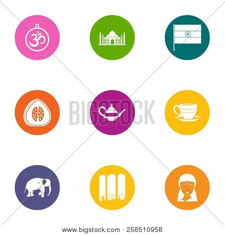 Herald Icons Set. Flat Set Of 9 Herald Vector Icons For Web Isolated On White Background