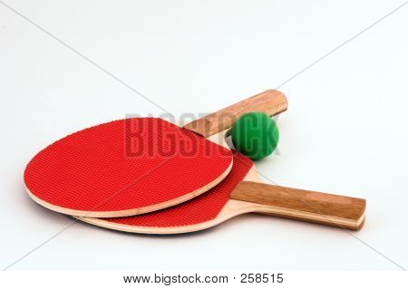 Pálky na stolní tenis a Ping Pong míček