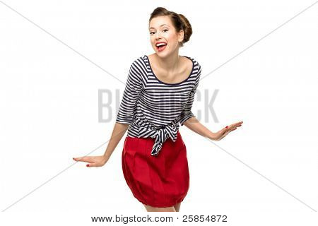 Flirtende pin-up