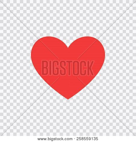Like And Heart Icon. Live Stream Video, Chat, Likes. Social Nets Like Red Heart Web Buttons Isolated