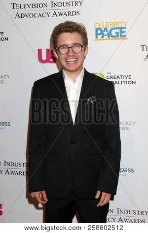 LOS ANGELES - SEP 15:  Sean Giambrone at the 2018 Television Industry Advocacy Awards at the Sofitel Los Angeles on September 15, 2018 in Beverly Hills, CA