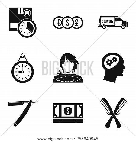 Workhouse Icons Set. Simple Set Of 9 Workhouse Icons For Web Isolated On White Background