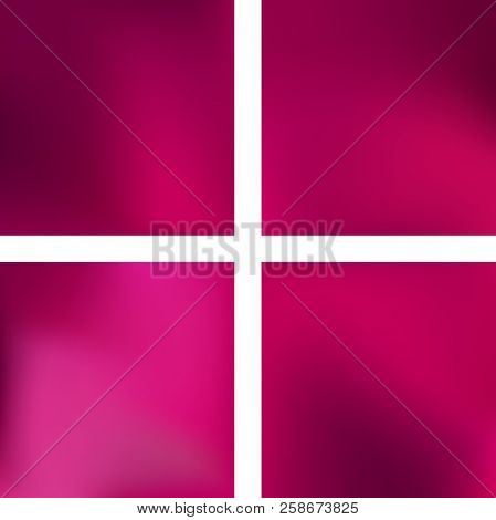 Abstract Blurred Background. Vector Illustration. Modern Geometrical Backdrop. Abstract Template. Pi