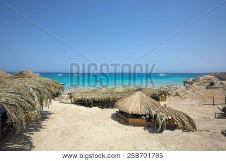 Mahmya Island, Egypt, Without People With Boats