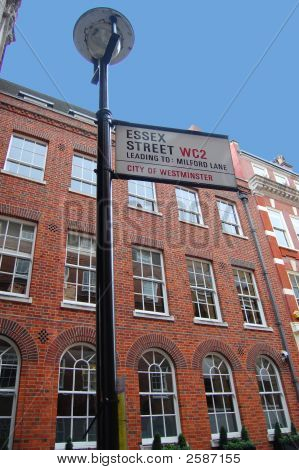 Signo de Street London, Wc2 Essex Street