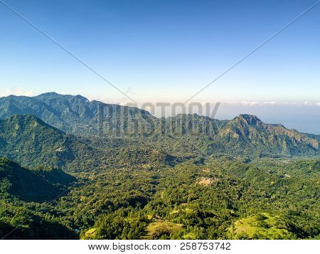 Dramatic Valley Just  Below The Mount Inerie Volcanoe Near Bajawa On The Island Of East Nusa Tenggar
