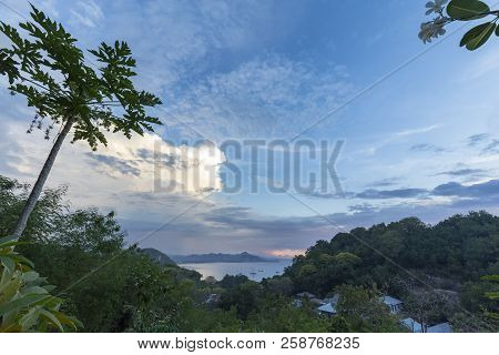 View Of The Bay Near Labuan Bajo On Flores Island.
