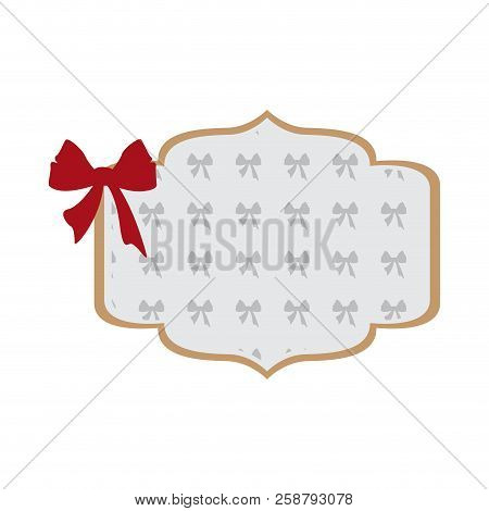 Isolated Empty Texture Sale Label. Vector Illustration Design