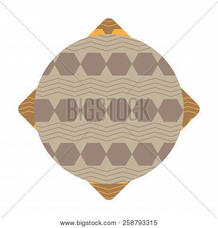 Isolated Empty Texture Sale Label. Vector Illustration Design