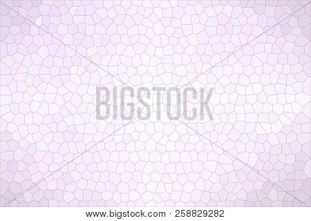 Abstract Illustration Of Anti-flash White Pastel Small Hexagon Background, Digitally Generated