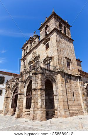Braga, Portugal. Braga Cathedral aka Se de Braga, the oldest of all cathedrals in Portugal and a main Catholic worship place