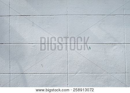 Close Up Geomatic Pattern Of A White Wall For Backdrop Background
